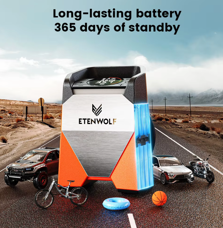 ETENWOLF ZEPHYR S3C 휴대용 공기주입기 (스탠필수)