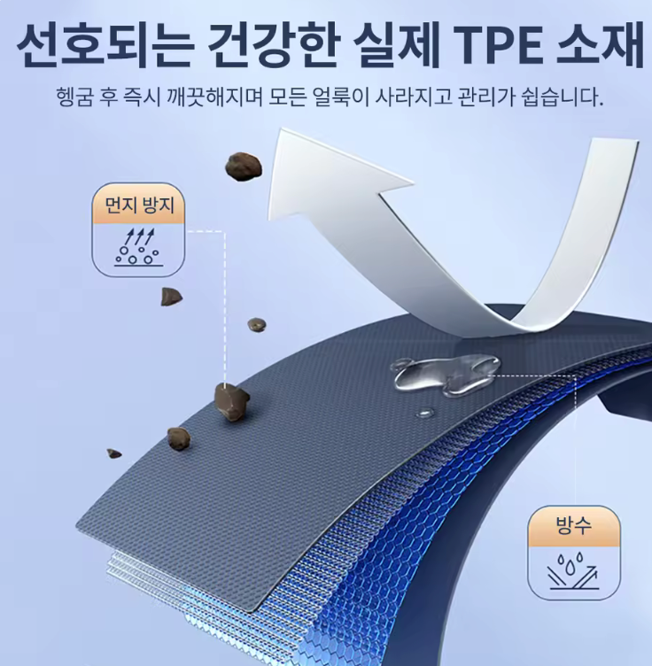 트렁크 사이드 플로킹 정리함 세트 (좌/우 2P)