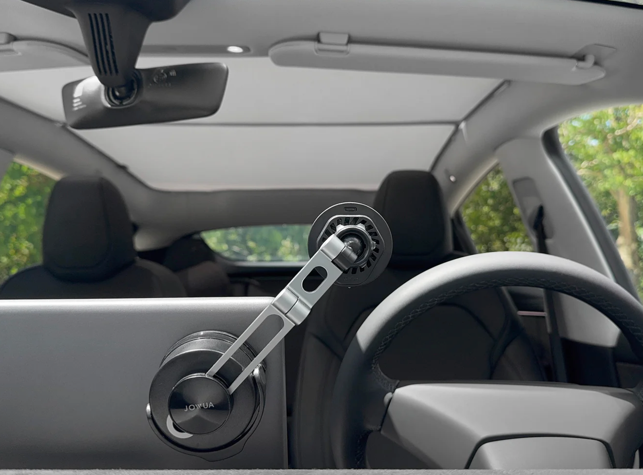 JOWUA 6D 액티브 쿨링 인비저블 거치대 (Qi2·MagSafe)