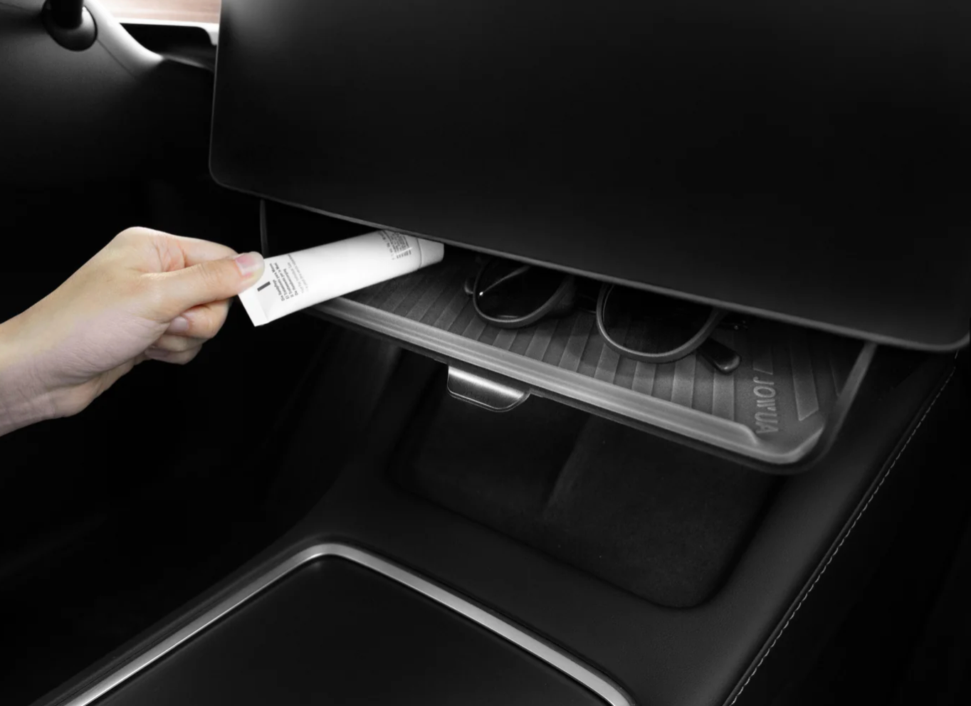 JOWUA 모니터 하단 인비저블 수납함