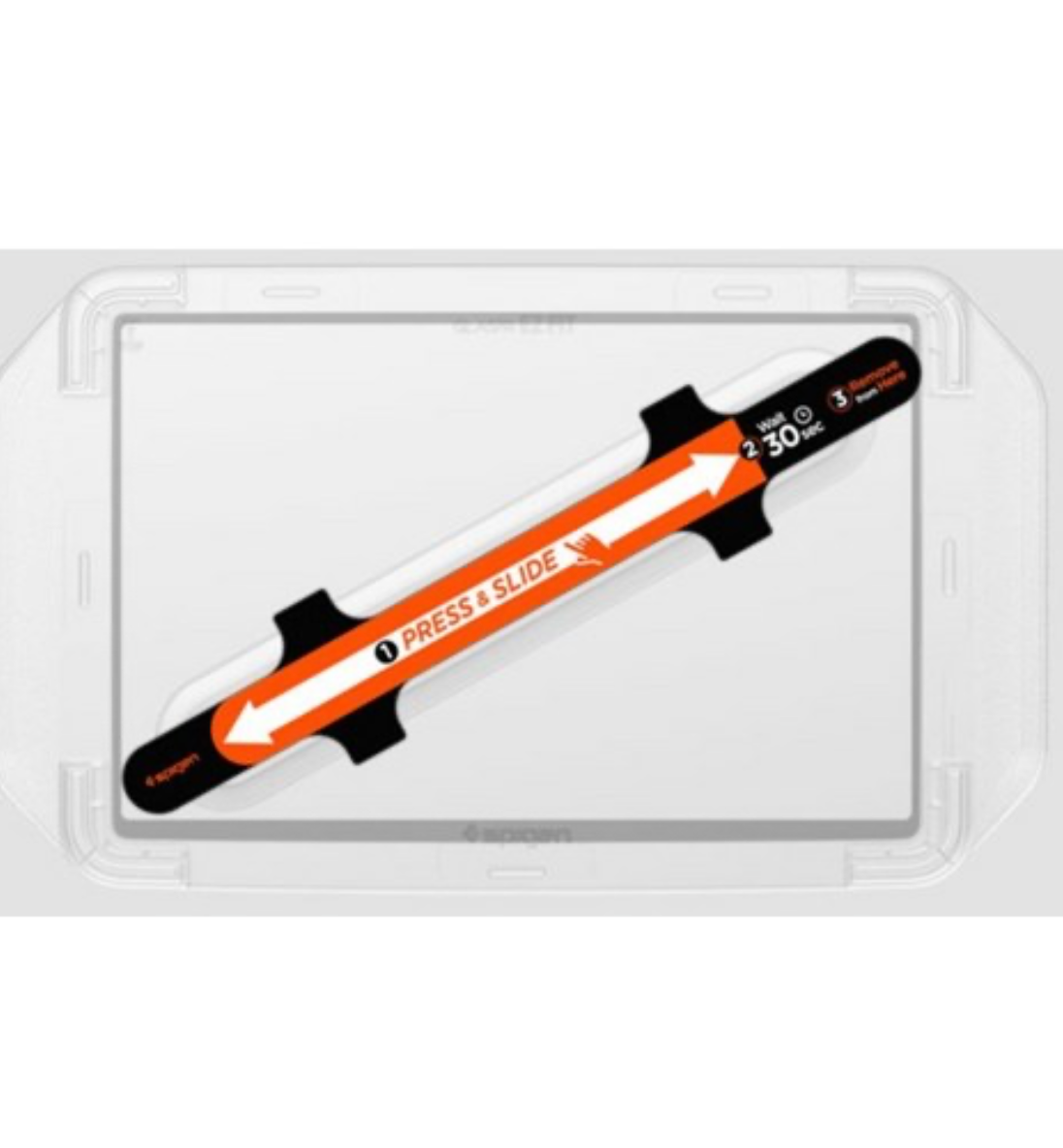 슈피겐 앞좌석 15.4인치 스크린 글라스 tR 이지핏 보호필름