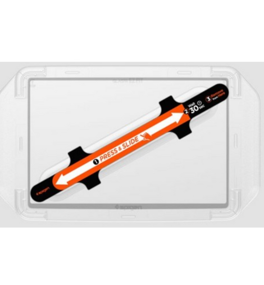 슈피겐 앞좌석 15.4인치 스크린 글라스 tR 이지핏 보호필름