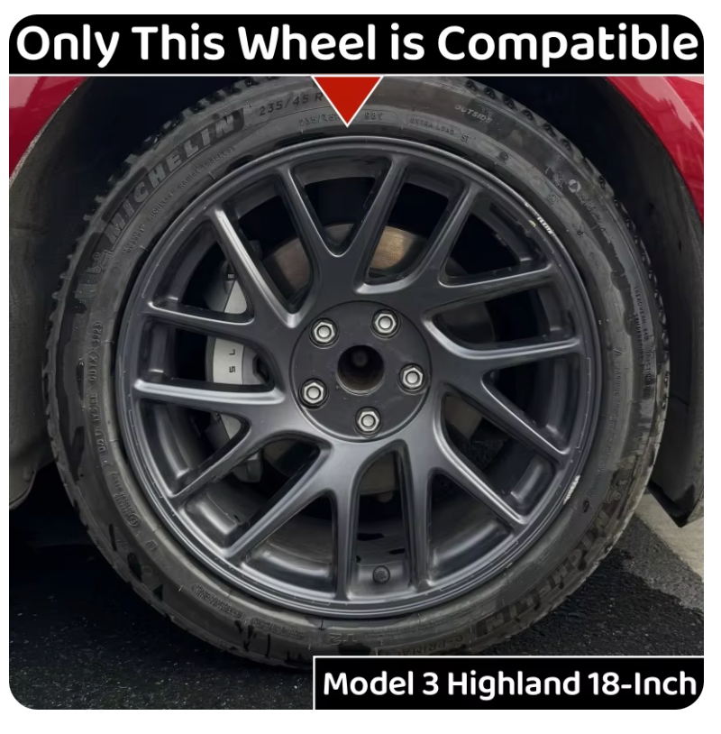 퍼포먼스 스타일 18인치 휠커버