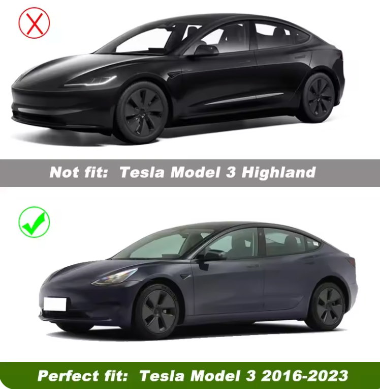 (하이랜드 아님) 구형 모델3 18인치 졸업용 끝판왕 휠커버
